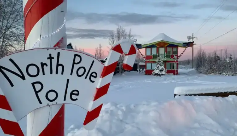 North Pole Christmas In Ice - North Pole, Alaska